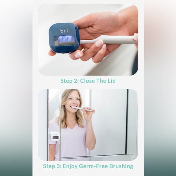 Bril NWT toothbrush sterilizer - Picture 2 of 5